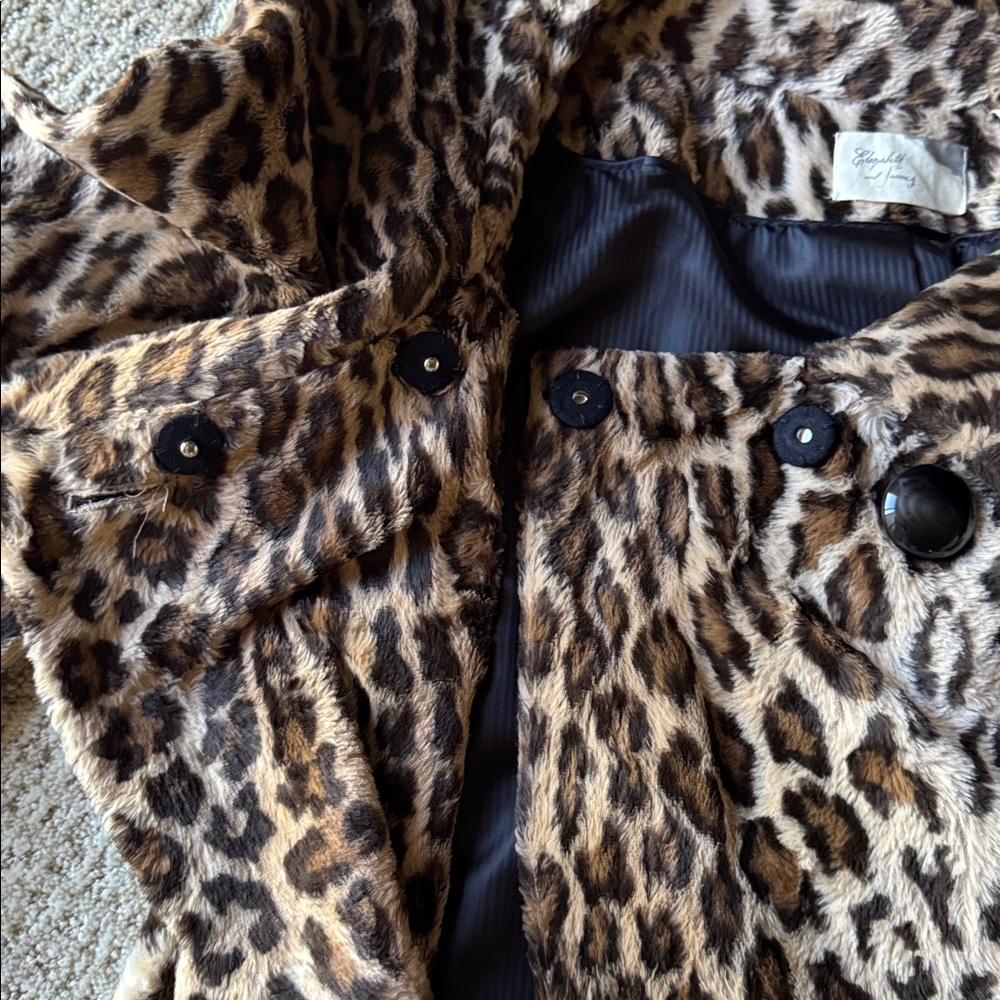 Vintage Faux fur swing coat - Picture 5 of 11